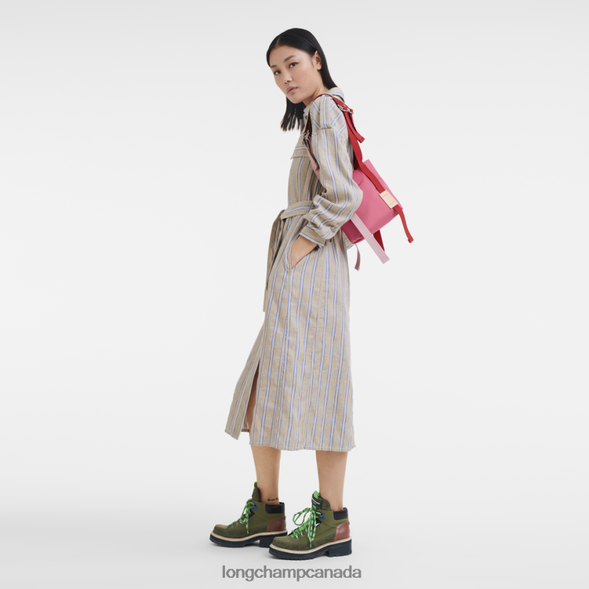 Longchamp Le Pliage Re-Play Handbag Fuchsia Women Bags 2XXDPB45