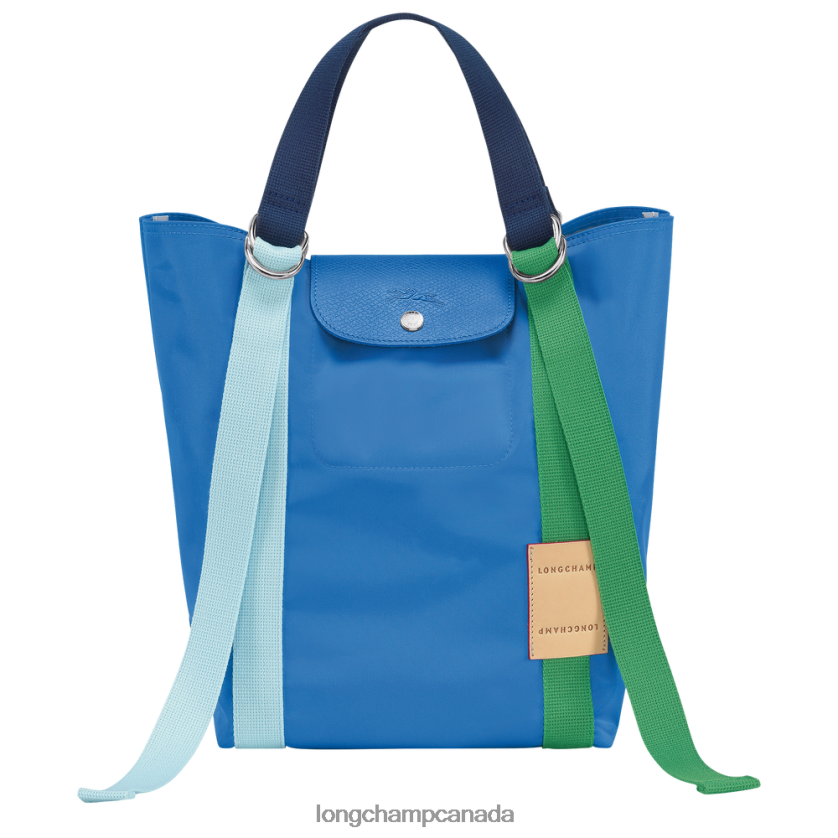 Longchamp Le Pliage Re-Play Tote bag Blue Women Bags 2XXDPB50