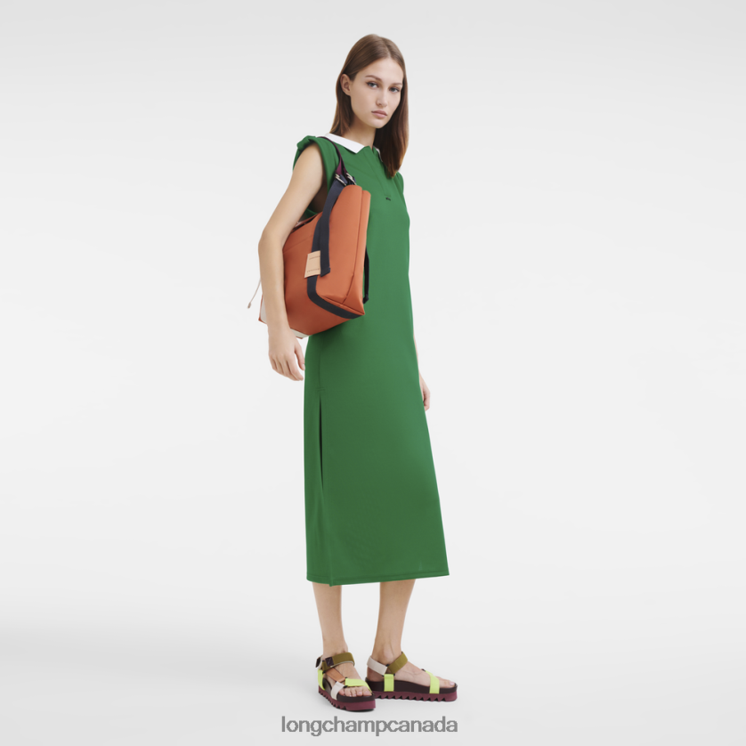 Longchamp Le Pliage Re-Play Tote bag Carot Women Bags 2XXDPB53