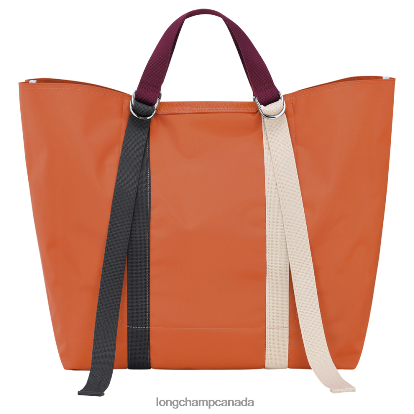 Longchamp Le Pliage Re-Play Tote bag Carot Women Bags 2XXDPB59