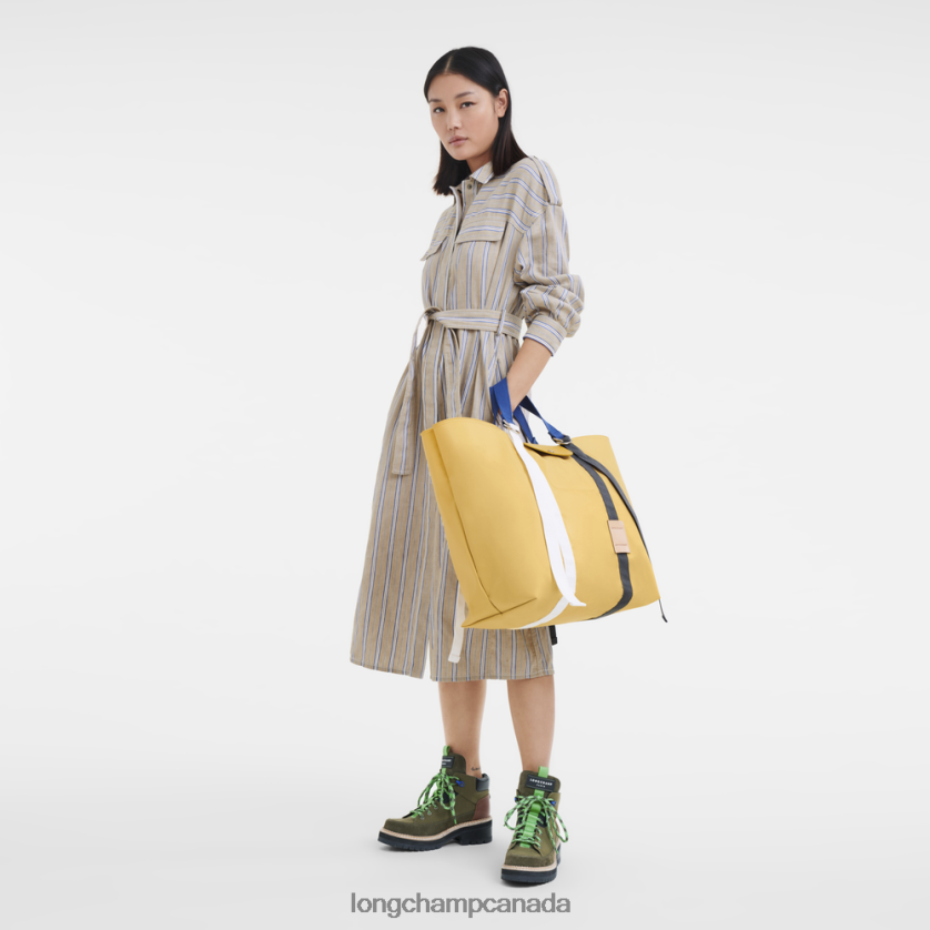 Longchamp Le Pliage Re-Play Tote bag Corn Women Bags 2XXDPB57