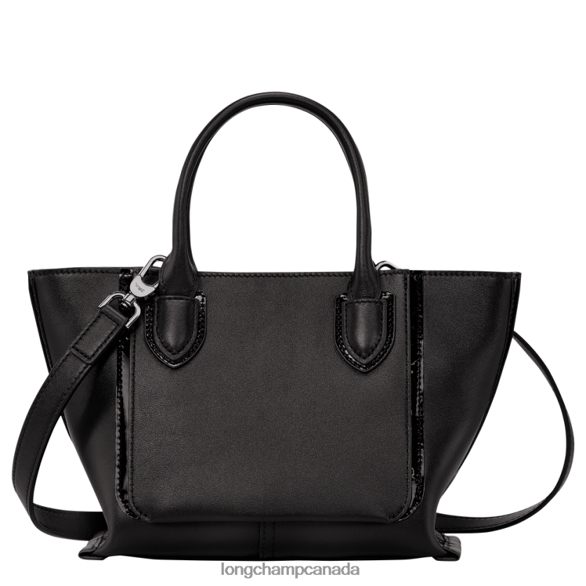 Longchamp Mailbox Handbag Black Women Bags 2XXDPB175