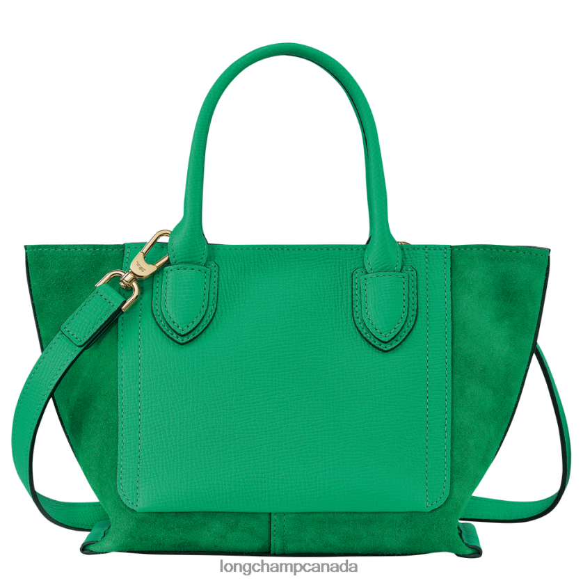 Longchamp Mailbox Handbag Grass/Green Light Women Bags 2XXDPB160