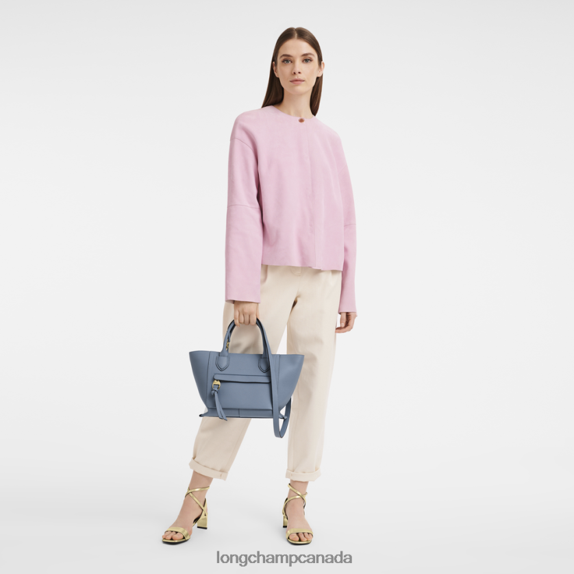 Longchamp Mailbox Handbag Slate Women Bags 2XXDPB169