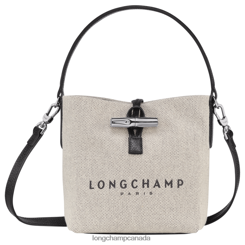 Longchamp Roseau Bucket bag Ecru Women Bags 2XXDPB117