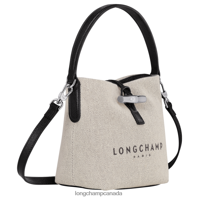 Longchamp Roseau Bucket bag Ecru Women Bags 2XXDPB117