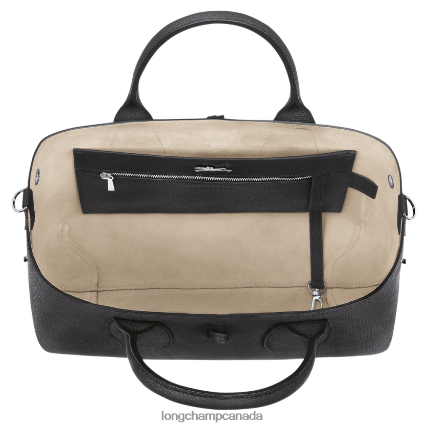 Longchamp Roseau Handbag Black Women Bags 2XXDPB103