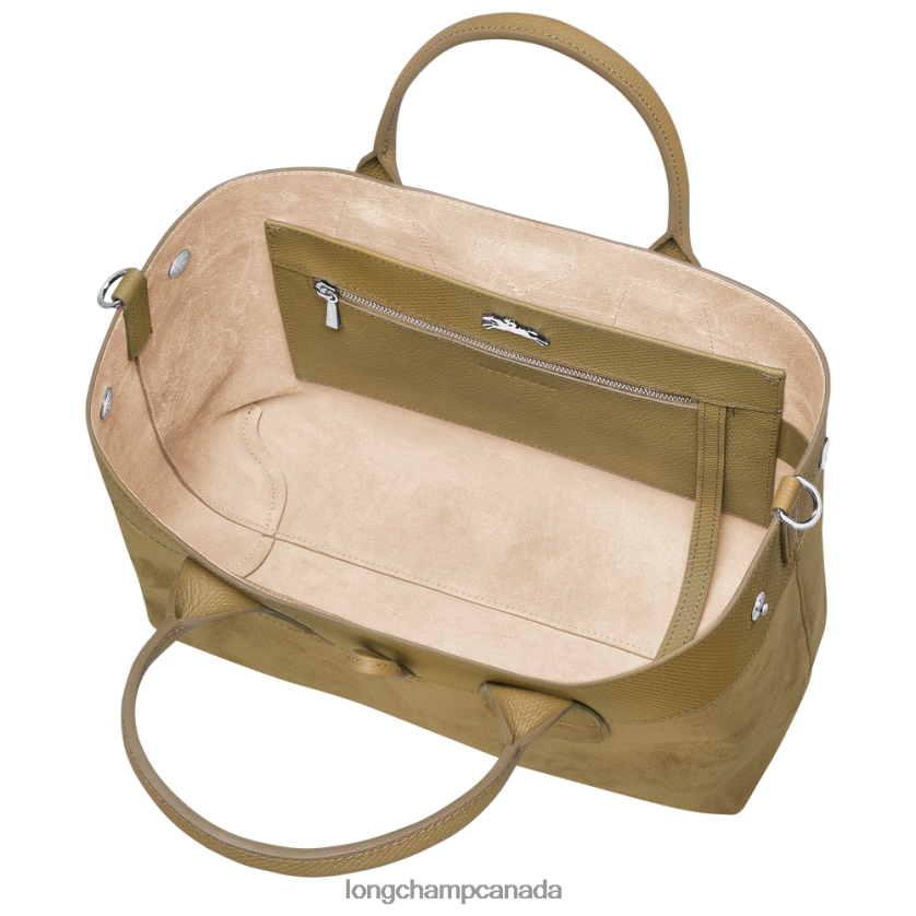 Longchamp Roseau Handbag Bronze Women Bags 2XXDPB118