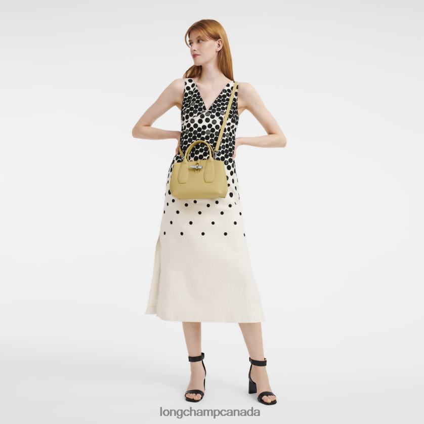 Longchamp Roseau Handbag Corn Women Bags 2XXDPB113