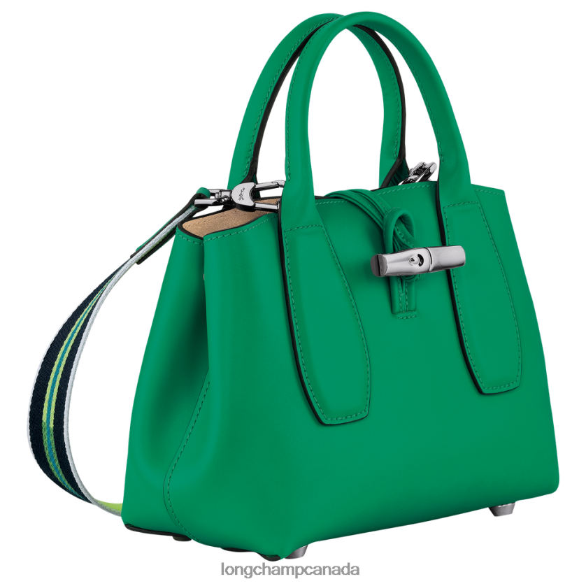 Longchamp Roseau Handbag Grass/Green Light Women Bags 2XXDPB101