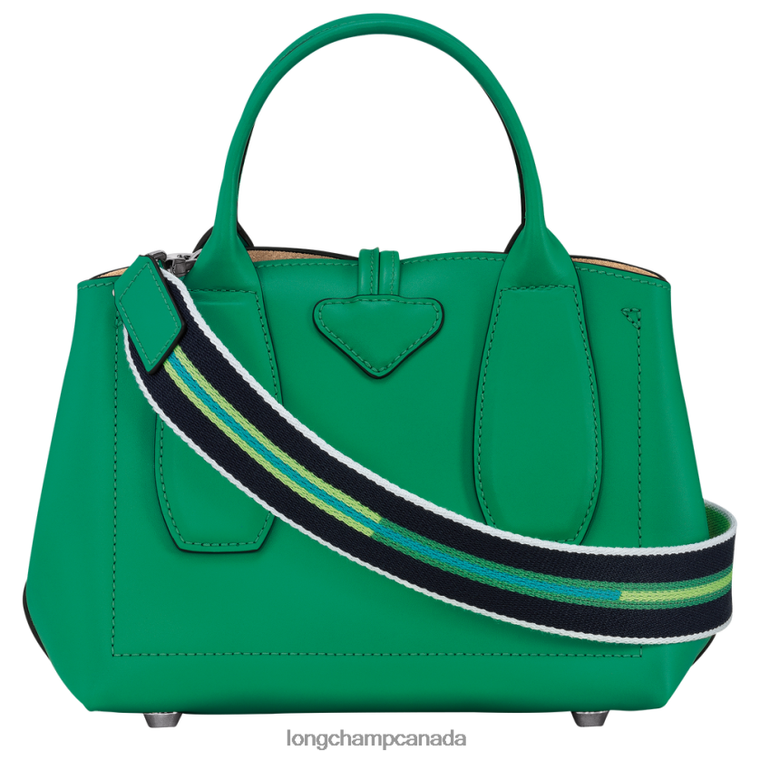 Longchamp Roseau Handbag Grass/Green Light Women Bags 2XXDPB101