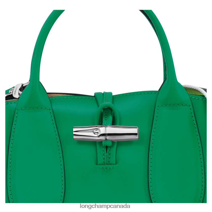 Longchamp Roseau Handbag Grass/Green Light Women Bags 2XXDPB101