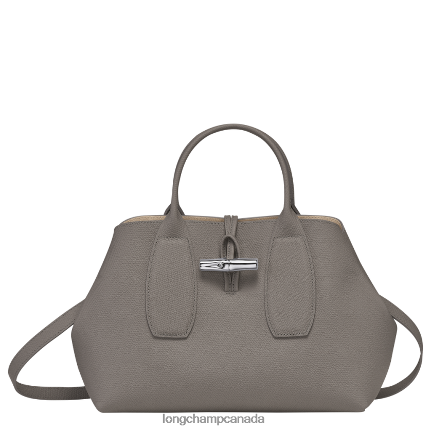 Longchamp Roseau Handbag Turtledove Women Bags 2XXDPB108
