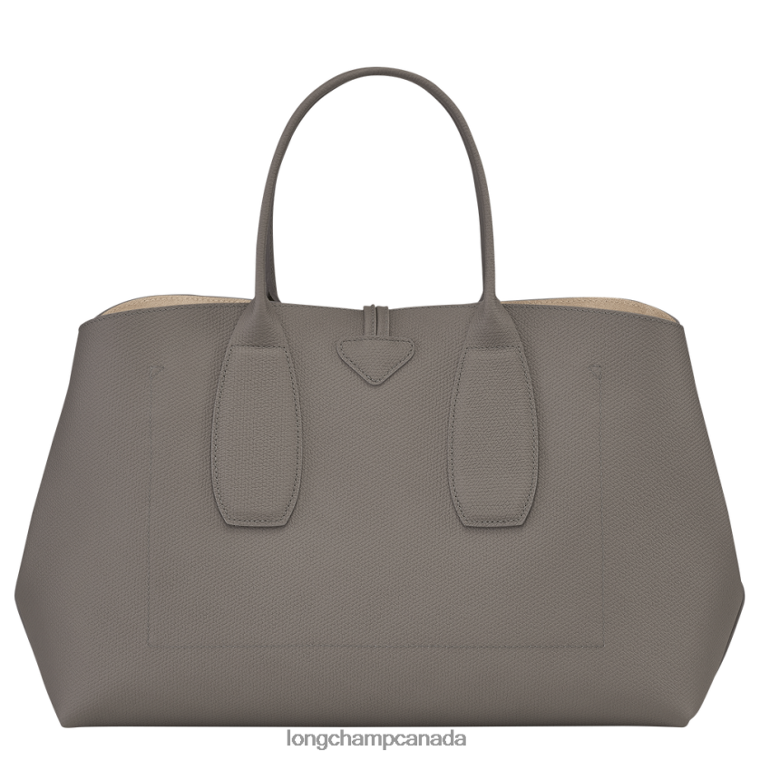 Longchamp Roseau Handbag Turtledove Women Bags 2XXDPB111