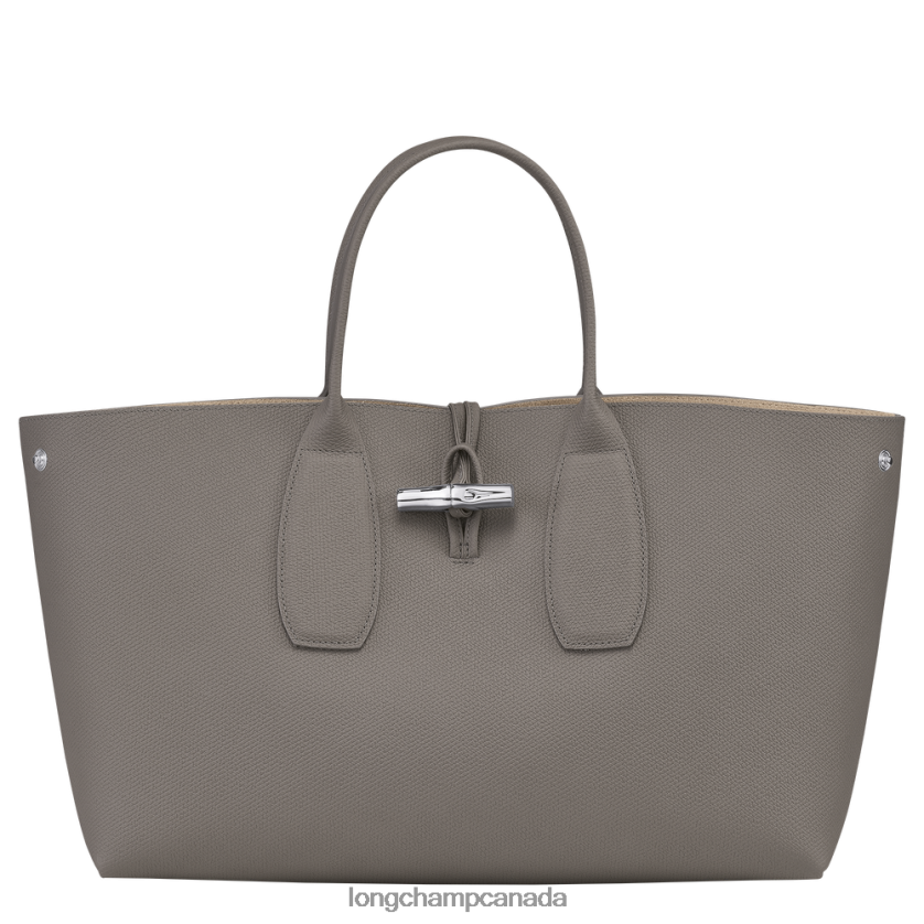 Longchamp Roseau Handbag Turtledove Women Bags 2XXDPB111