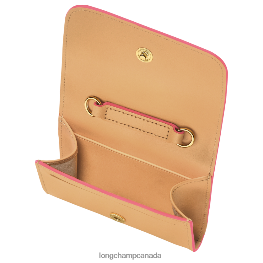 Longchamp Box-Trot Coin purse with leather lace Vegetal Women Leather Goods 2XXDPB513