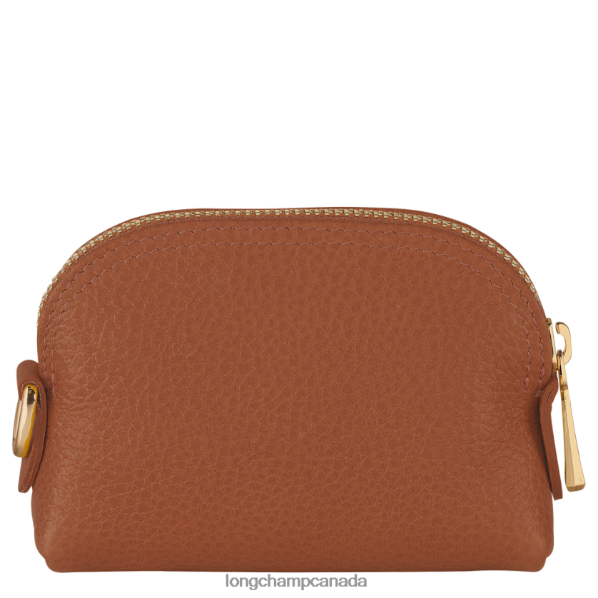 Longchamp Le Foulonne Coin purse Caramel Women Leather Goods 2XXDPB526
