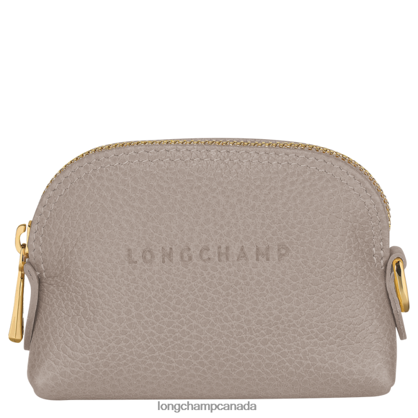 Longchamp Le Foulonne Coin purse Turtledove Women Leather Goods 2XXDPB528
