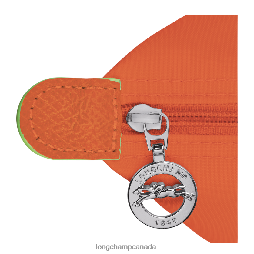 Longchamp Le Pliage Green Coin purse Carot Women Leather Goods 2XXDPB511