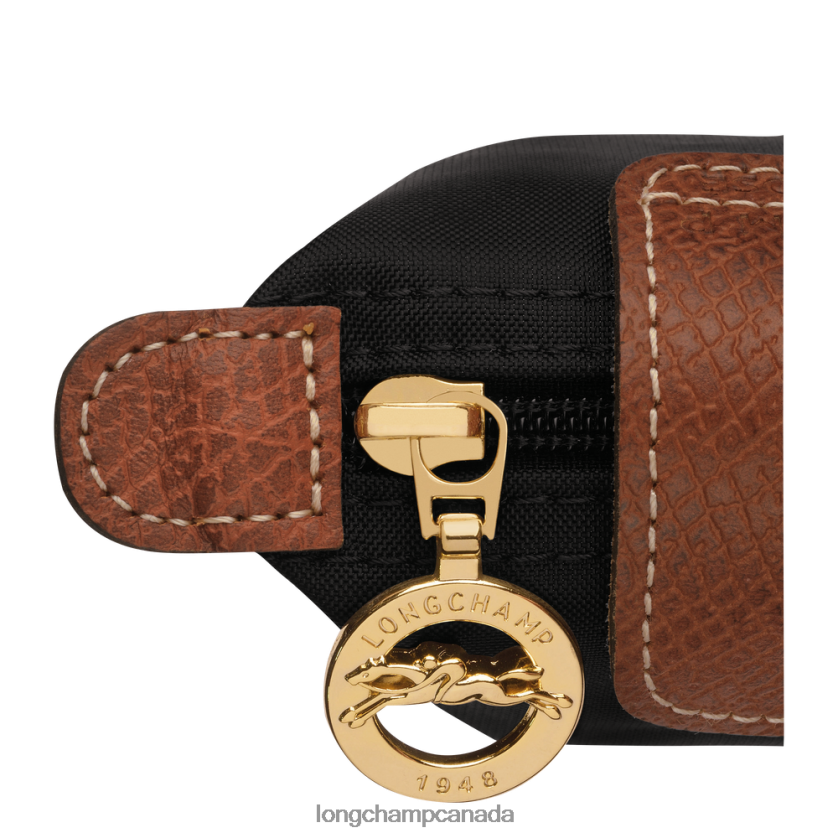 Longchamp Le Pliage Original Coin purse Black Women Leather Goods 2XXDPB499