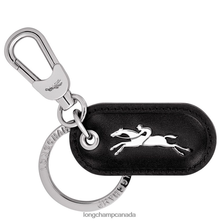 Longchamp Box-Trot Key rings Black Women Leather Goods 2XXDPB738