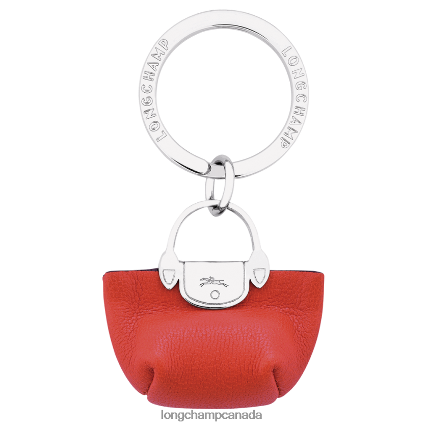 Longchamp Le Pliage Cuir Key Rings Pliage Orange Women Leather Goods 2XXDPB735