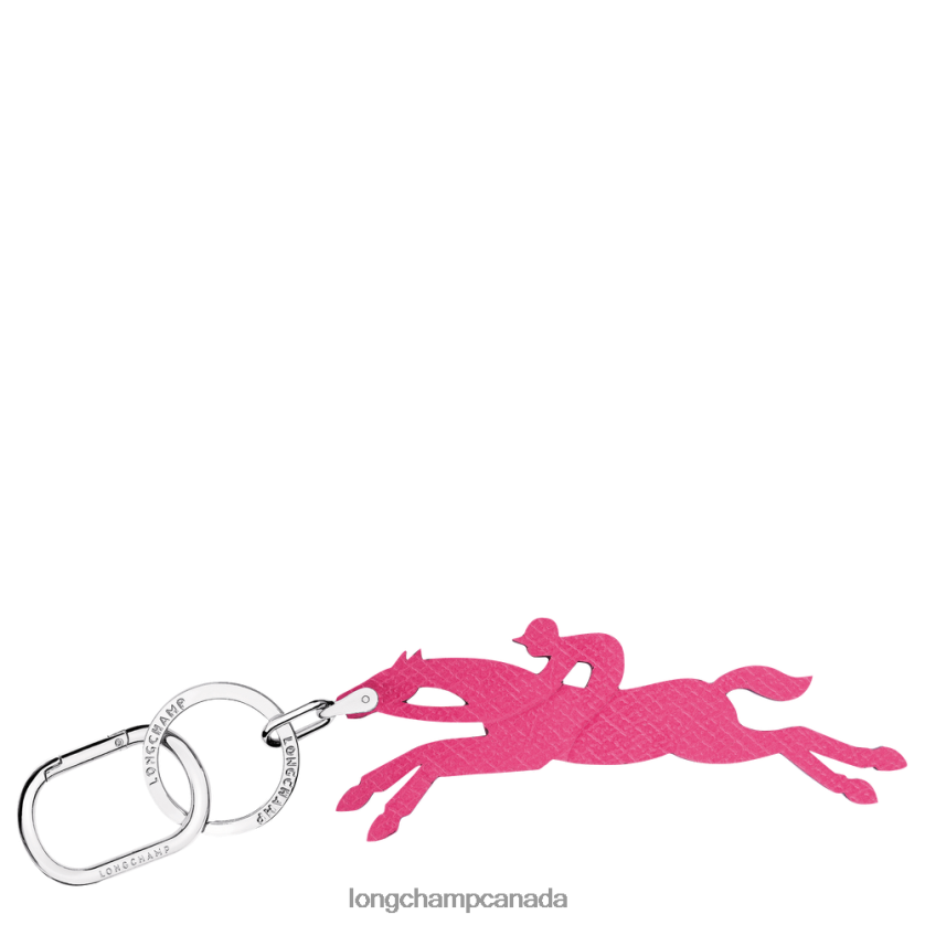 Longchamp Le Pliage Key Rings Fuchsia Women Leather Goods 2XXDPB734