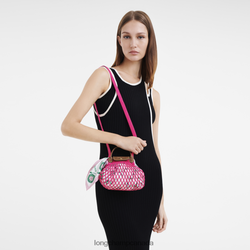 Longchamp Le Pliage Filet Mesh bag Candy Women Leather Goods 2XXDPB220