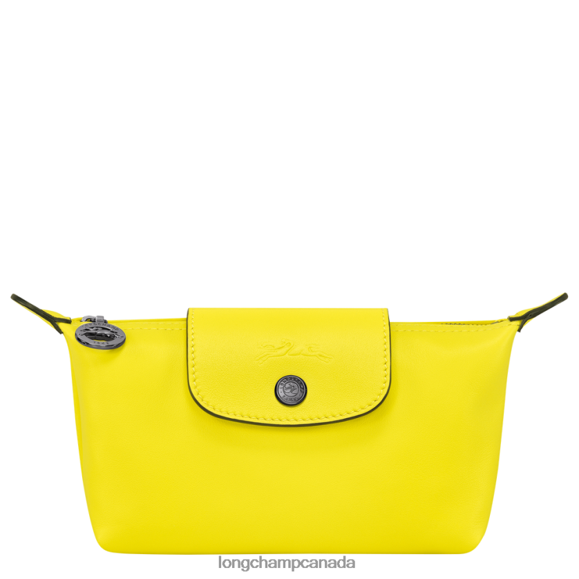 Longchamp Le Pliage Xtra Pouch Lemon Women Leather Goods 2XXDPB713