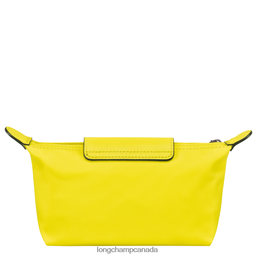 Longchamp Le Pliage Xtra Pouch Lemon Women Leather Goods 2XXDPB713