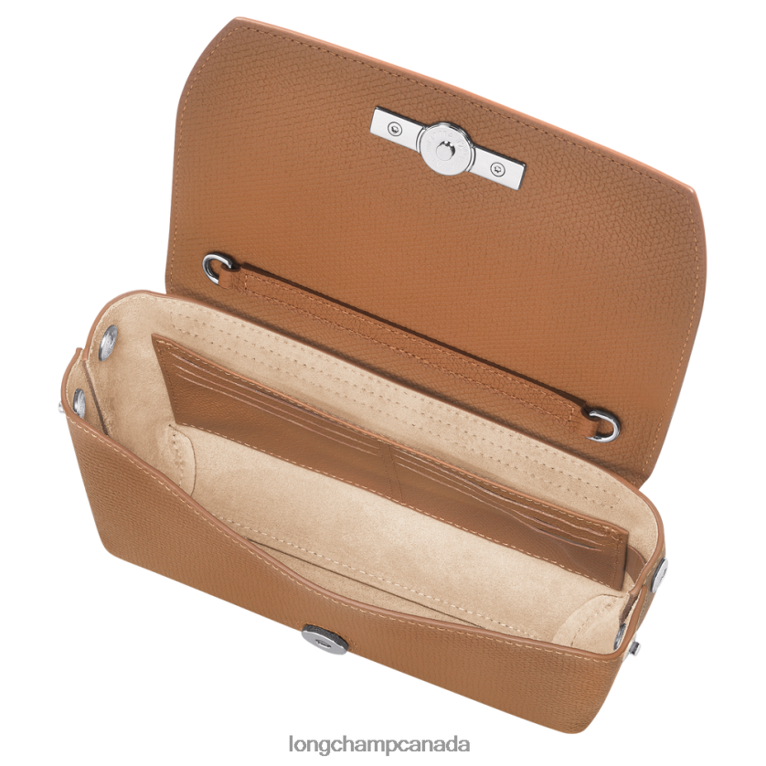 Longchamp Roseau Clutch Natural Women Leather Goods 2XXDPB251