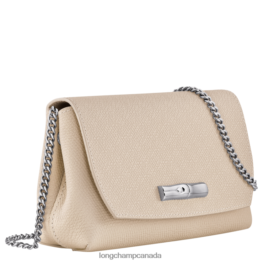 Longchamp Roseau Clutch Paper Women Leather Goods 2XXDPB253