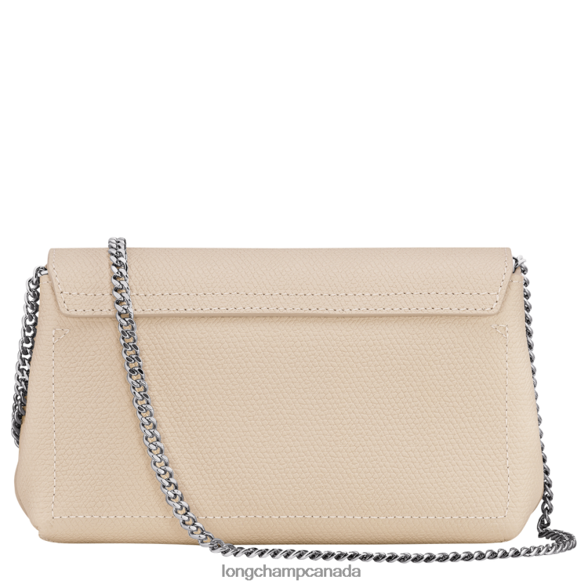 Longchamp Roseau Clutch Paper Women Leather Goods 2XXDPB253