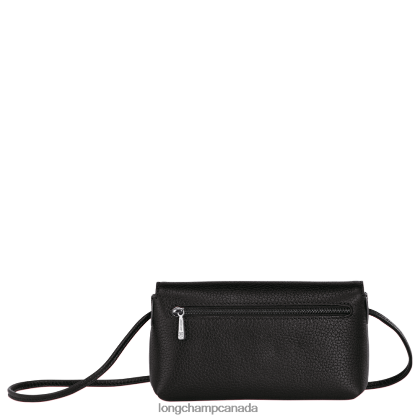 Longchamp Roseau Essential Clutch Black Women Leather Goods 2XXDPB9