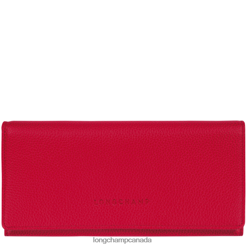 Longchamp Le Foulonne Continental wallet Love Women Leather Goods 2XXDPB605