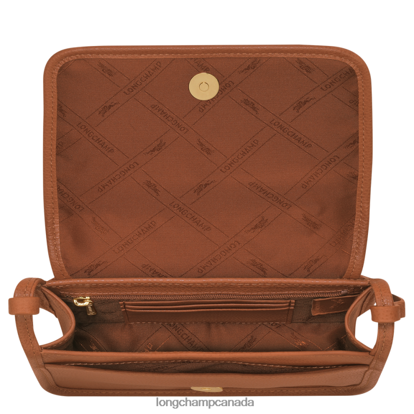 Longchamp Le Foulonne Wallet on chain Caramel Women Leather Goods 2XXDPB329