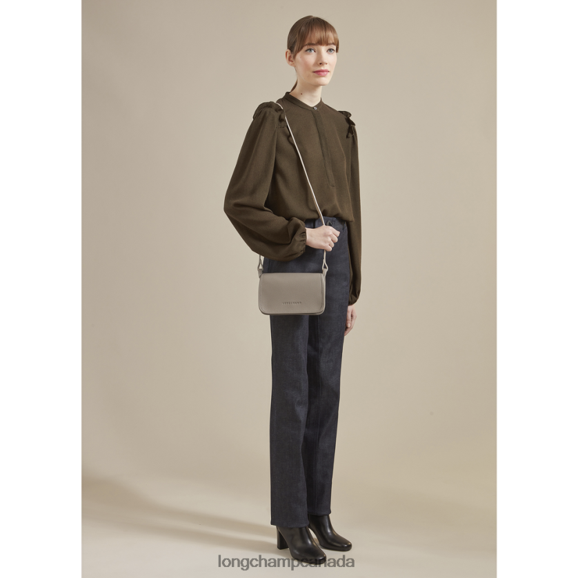 Longchamp Le Foulonne Wallet on chain Red Women Leather Goods 2XXDPB330