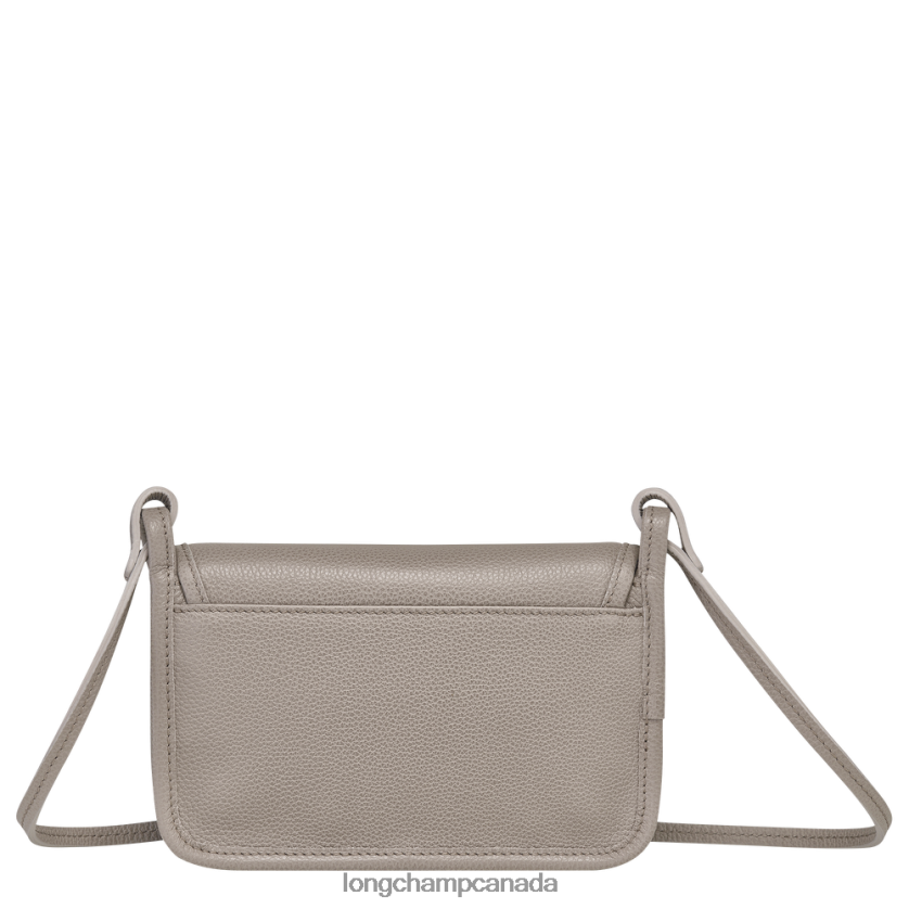 Longchamp Le Foulonne Wallet on chain Turtledove Women Leather Goods 2XXDPB332