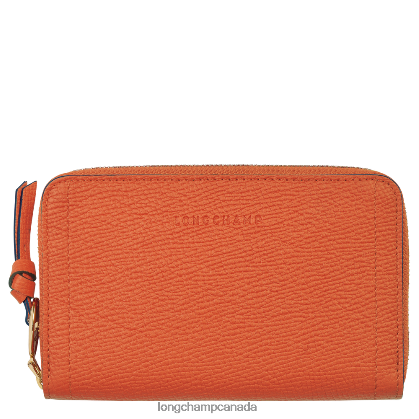 Longchamp Mailbox Wallet Carot Women Leather Goods 2XXDPB618