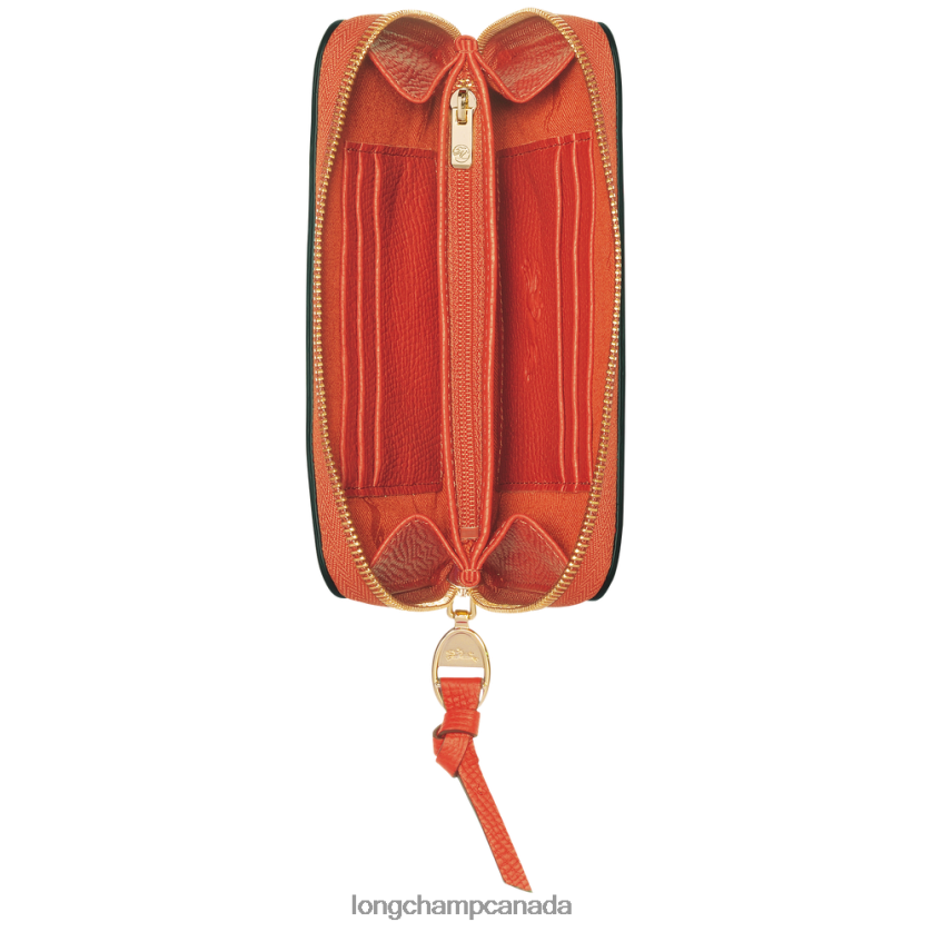 Longchamp Mailbox Wallet Carot Women Leather Goods 2XXDPB618