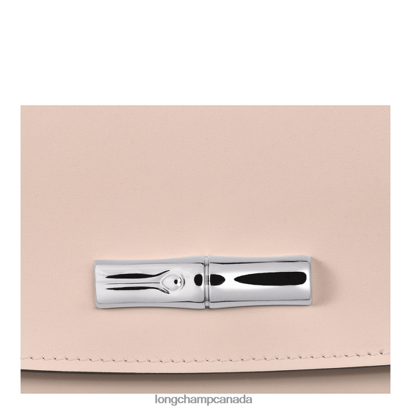 Longchamp Roseau Continental wallet Pale Pink Women Leather Goods 2XXDPB567