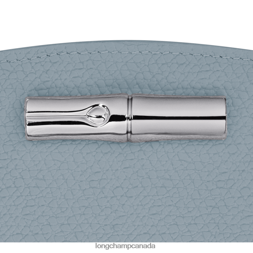 Longchamp Roseau Wallet Cloud Blue Women Leather Goods 2XXDPB585