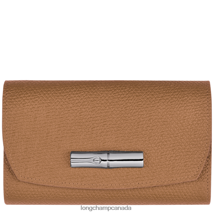 Longchamp Roseau Wallet Natural Women Leather Goods 2XXDPB576