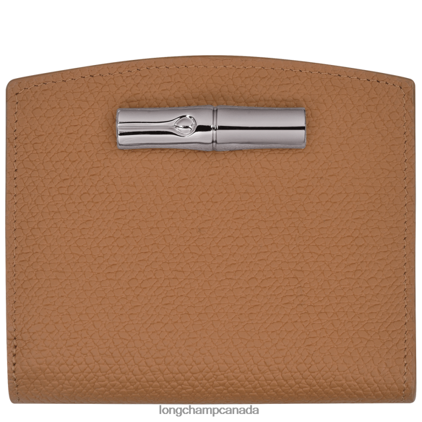 Longchamp Roseau Wallet Natural Women Leather Goods 2XXDPB582