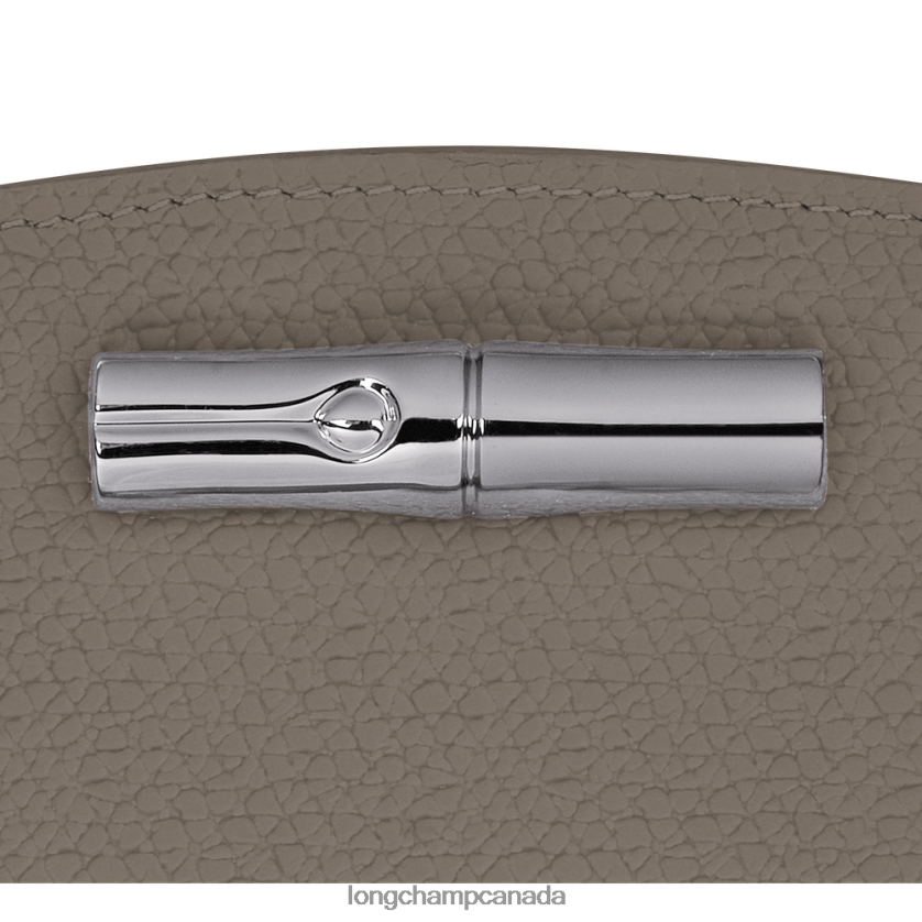 Longchamp Roseau Wallet Turtledove Women Leather Goods 2XXDPB586