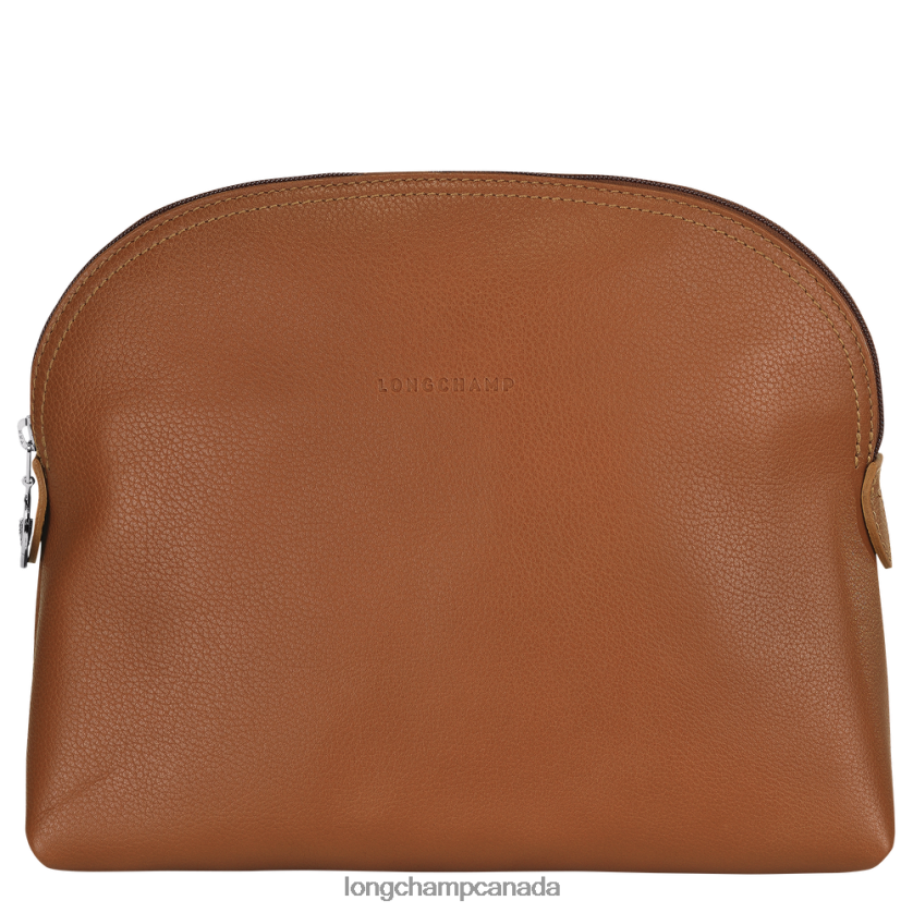 Longchamp Le Foulonne Toiletry case Caramel Women Bags 2XXDPB877