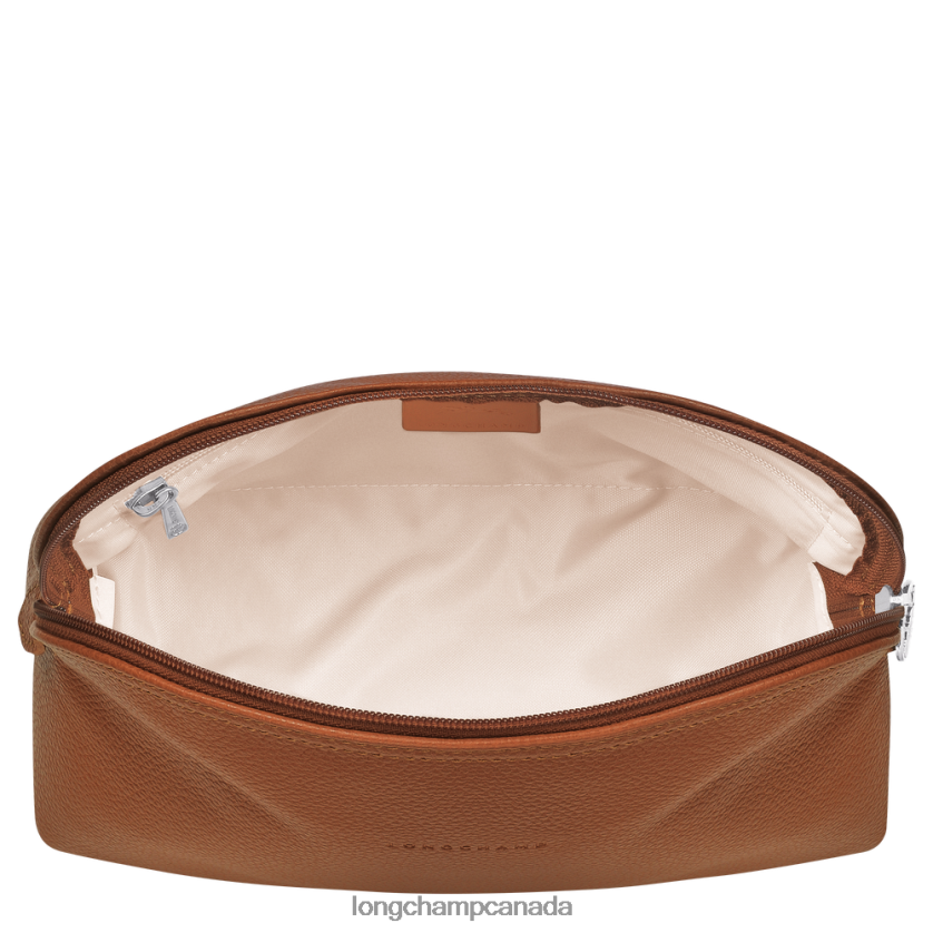 Longchamp Le Foulonne Toiletry case Caramel Women Bags 2XXDPB877