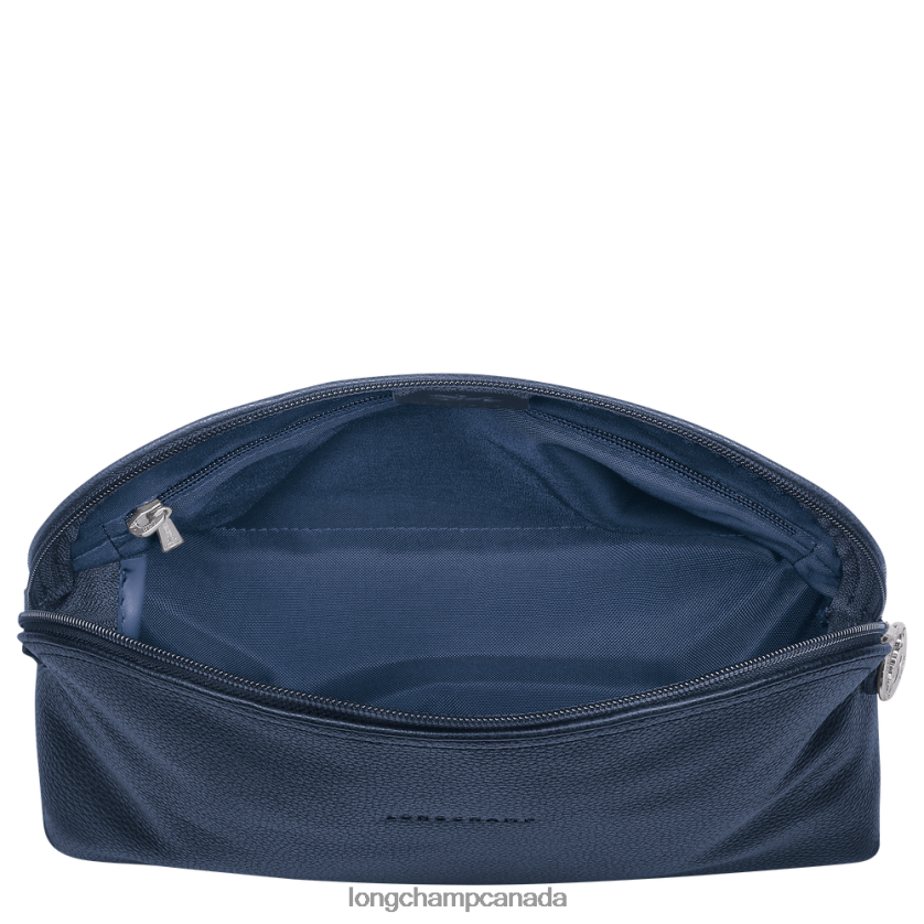 Longchamp Le Foulonne Toiletry case Navy Women Bags 2XXDPB876
