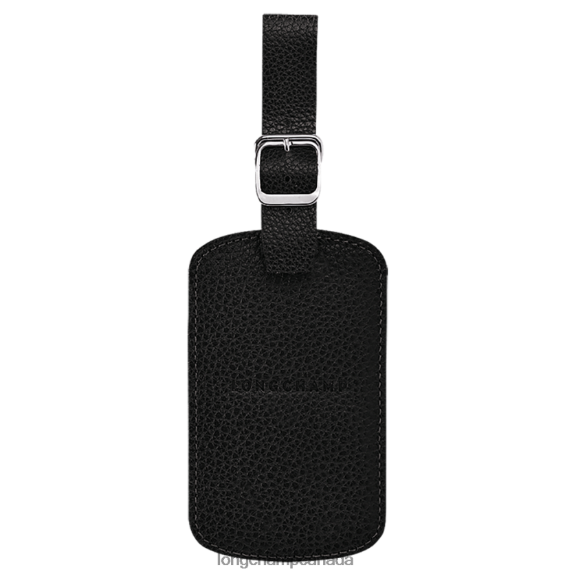 Longchamp Le Foulonne Luggage tag Black Women Accessories 2XXDPB853
