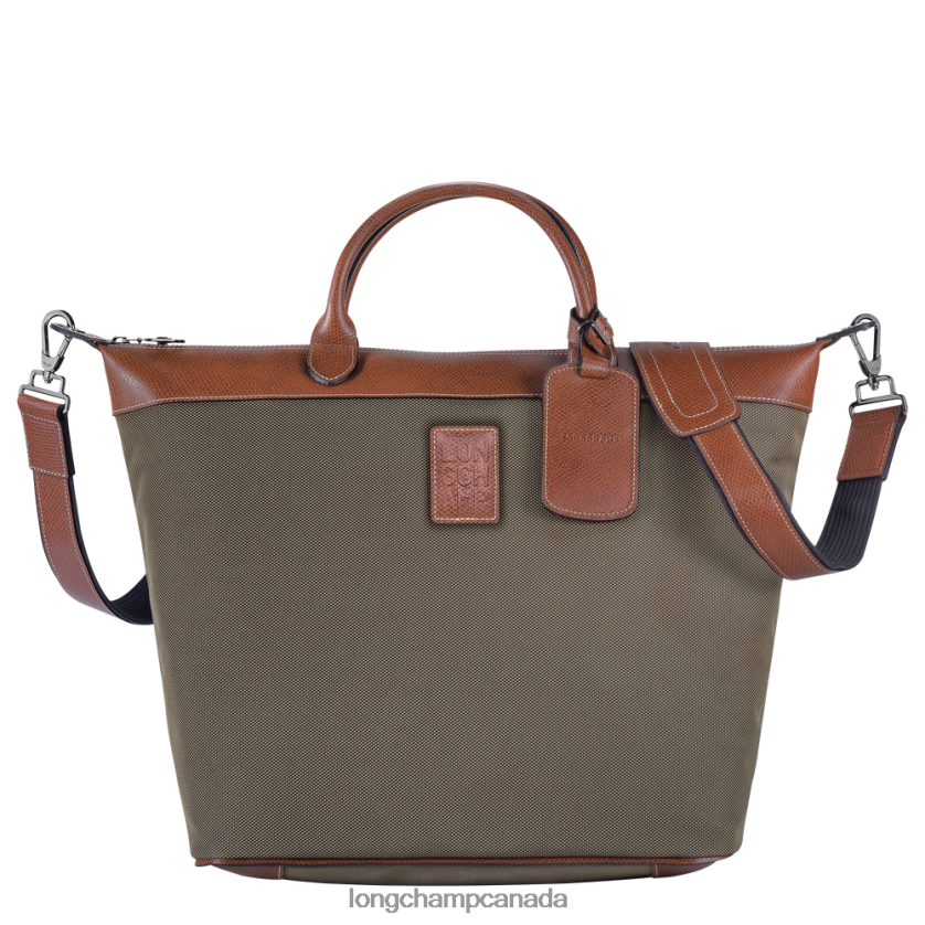 Longchamp Boxford Travel bag Brown Women Bags 2XXDPB763